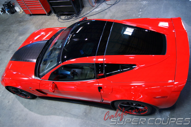 C6 Corvette Halo and Window Rails